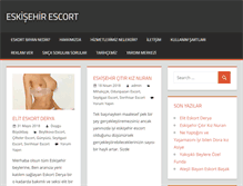 Tablet Screenshot of eskisehirescort.net